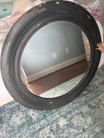 Sprintz Furniture 35x35 inch round mirror Decor
