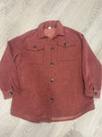 Shein shacket mauve corduroy  Excellent condition 12