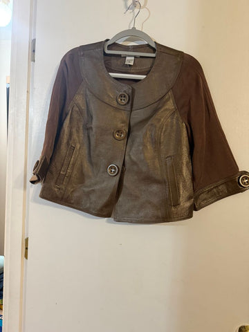 Nygard Bronze 3/4 length dress jacket Women's - S