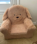 Dog Shaped Chair Plush infant chair, pet friendly home Miscellaneous