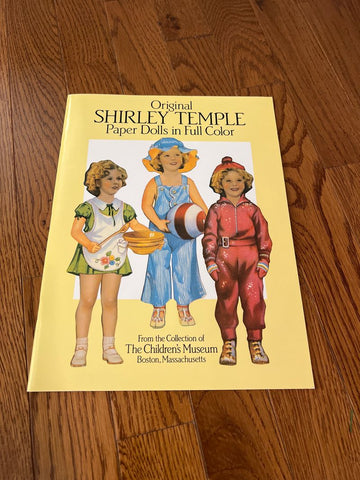 Shirley Temple Paper doll book Preschool (3-5 yrs)
