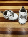 First Steps white w/sparkle heart 3 (Infant Shoe)