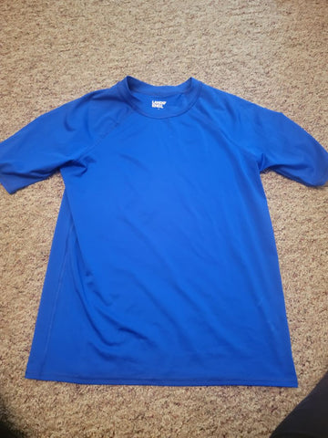 Lands End Blue short sleeve 16