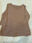 Purejill 3/4 sleeve elliptical tee rayon Women's - M