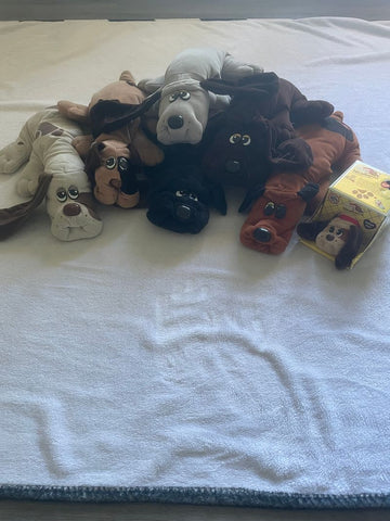 Pound Puppies Tote of Pound Puppies Collectibles Figures and Animals