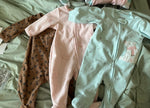 carters 3 fleece jammies 3 mos. 3-6 Months
