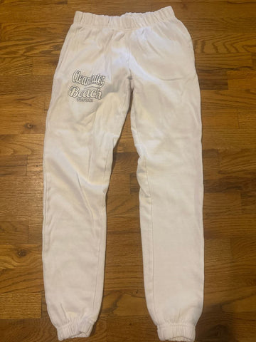 Boutique Clearwater Beach white sweat pants Women's - S