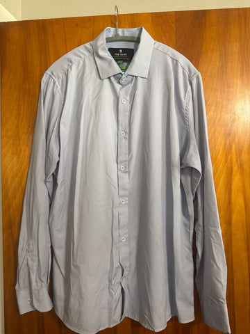 Tom Baine Light blue performance button up Men's - XL