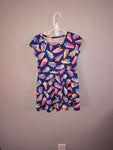 Cat & Jack Neon star dress mild piling good used condition 4T/4