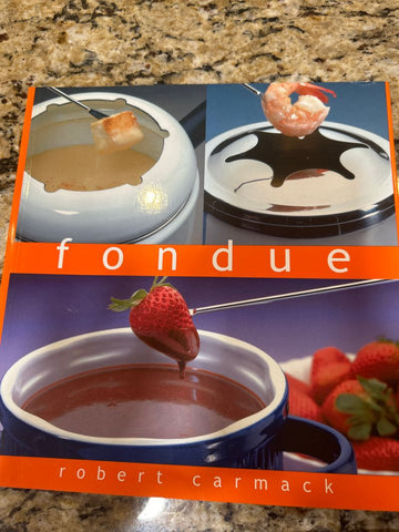 Fondue cookbook Like new Kitchen
