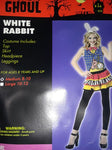 NEW White Rabbit 10-12 Alice in Wonderland Halloween Costume 10