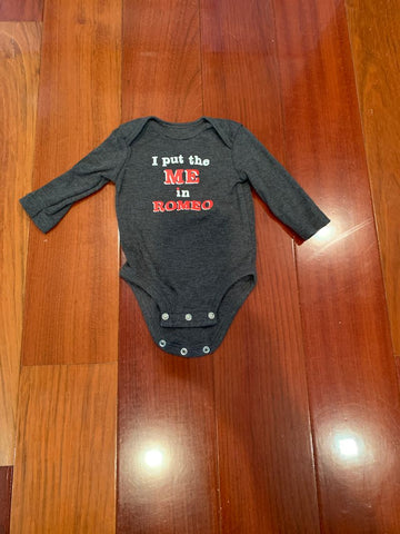 Carters 3 month Romeo long sleeve onesie 0-3 Months