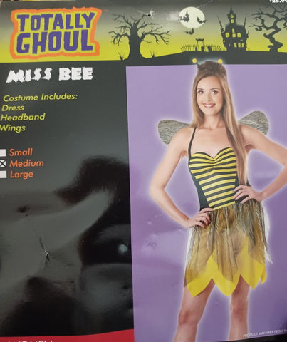 NEW Miss Bee Bumblebee Costume Women's - M