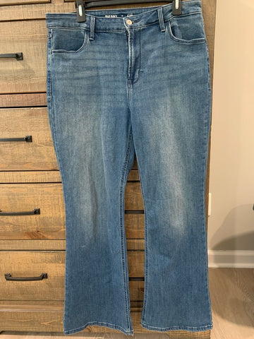 Old Navy sz 14 High rise flare, EUC Women's - L