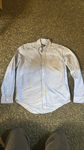 Place Long sleeved button up shirt, light blue 14
