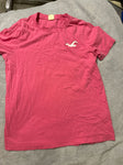 Hollister Pink Logo shirt Medium runs small Men's - S