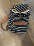 Madden girl Backpack navy and white great condition Bag