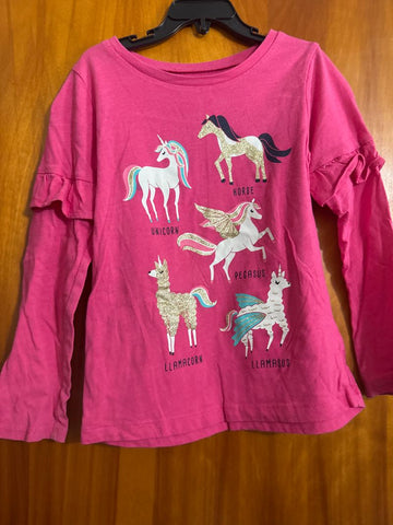 Carters Long sleeve horse 7