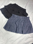 Variety 2pc navy and black toddler skort EUC 3T/3