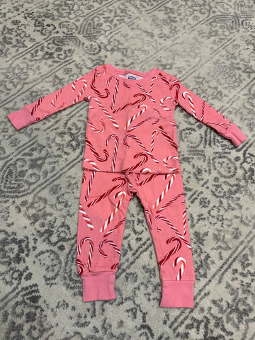 Old Navy 12-18 month candy cane pajamas 12 Months