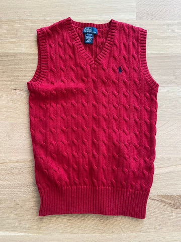 Polo Ralph Lauren Red sweater vest 10