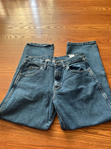 Wrangler Rugged 34x30 mens relaxed fit denim jeans 30-32