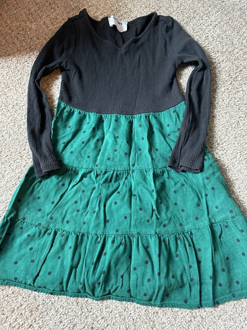 Old navy Black and green dress 5T/5