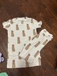 Hamner Hill Bamboo pj - small hole as pictured 3T/3