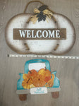 2 wooden wall hangings  Holiday