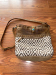 Myra Leather Wester cross body Bag
