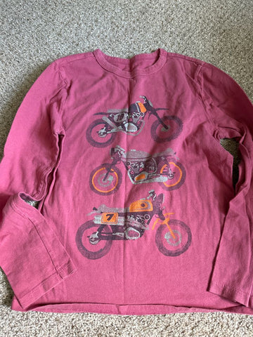Gap Red motorcycle long sleeve 8