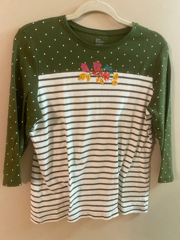 Kim Rogers Womens long  sleeve shirt, top Women's - M