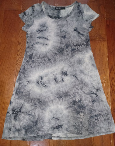 Brit & Bri Sz S Gray Tie Dye Tunic Women's 4