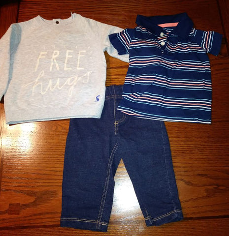 variety 9 month outfit 6-12 Months