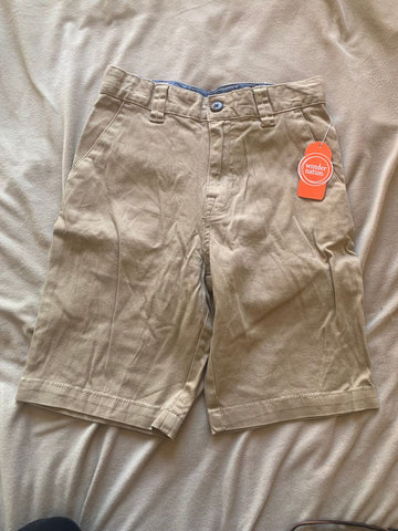 Wonder Nation Khaki shorts New With Tag, adjustable waist 12