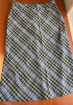 White Stag Sz 12 plaid long skirt Women's 12