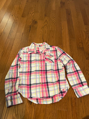 Cat & jack Flannel shirt 6T/6X