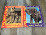 National Geographic Soc 2 books, fair condition Youth Chapter Book