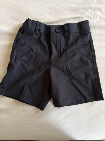 Wonder nation Black khaki shorts 6T/6X