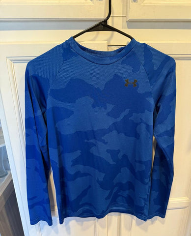 Under Armour Blue camo shirt 14