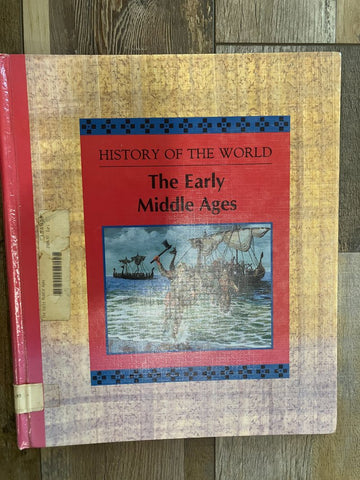 The early middle ages hardback, fair condition Educational