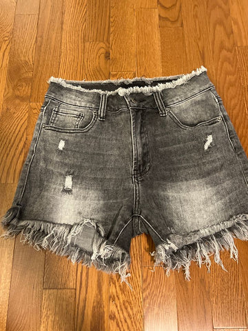 Risen Jeans Denim cut off shorts fit like 4 Women's - M