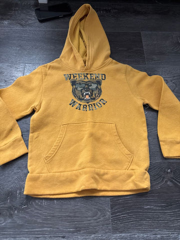 Old navy Yellow warrior hoodie 7