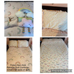 Pottery Barn Kids PB Comforter, Homemade pillow shams and pillows- flatsheet only Bedding