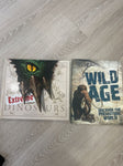 2 prehistoric books 1 hard cover, 1 soft Youth Chapter Book