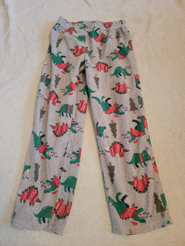 Carter's Christmas Dino pj's bottoms 8