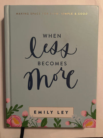Emily Ley book about creating a simpler life, great condition Educational