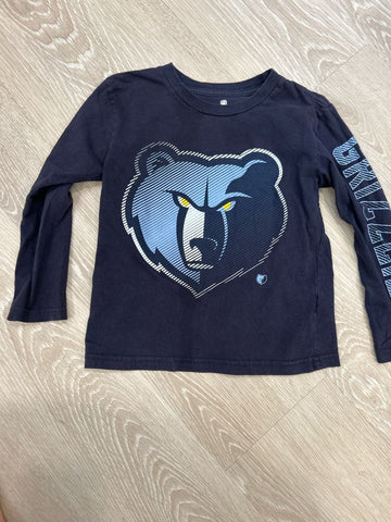 Memphis Grizzlies Navy shirt 5T/5