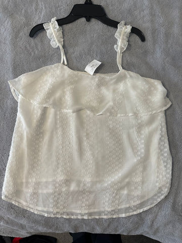Boutique White tank NEW w/tag Women's - M