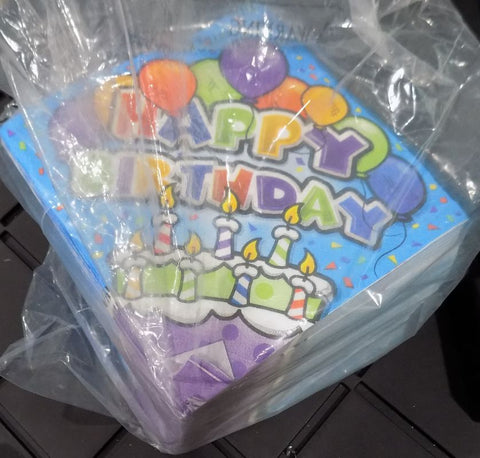 Happy Birthday 250 Luncheon Napkins Miscellaneous
